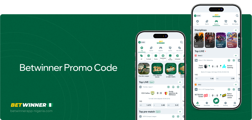 Betwinner APP Nigeria Promo Code