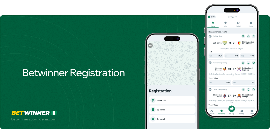 Betwinner APP Nigeria Registration 